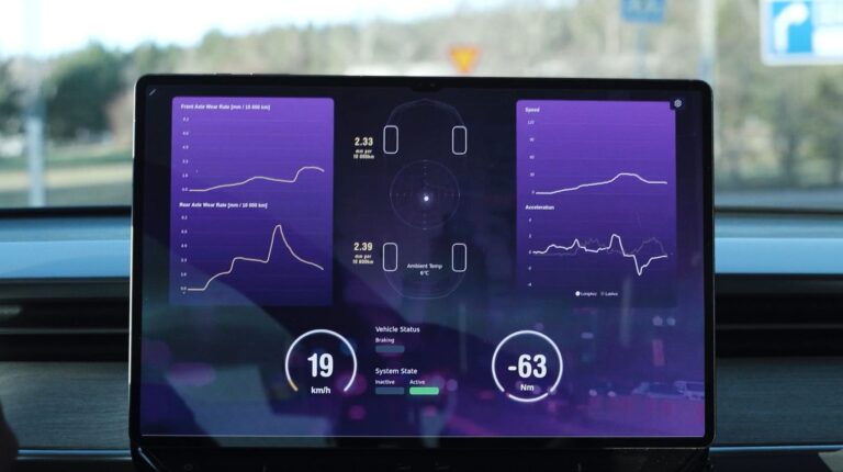 Nira Dynamics unveils new digital tread wear indicator Nira Dynamics unveils new digital tread wear indicator.