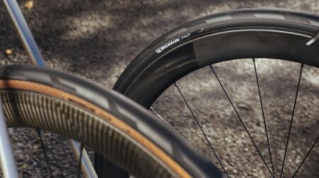 Michelin unveils new Pro 5 bicycle tire.