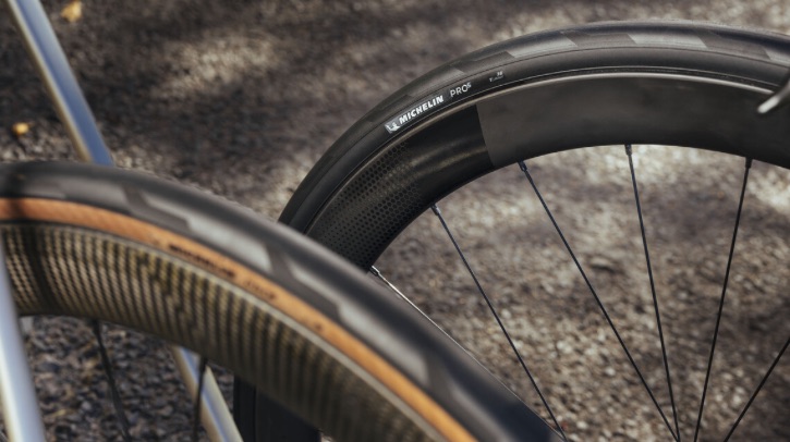 Michelin unveils new Pro 5 bicycle tire.