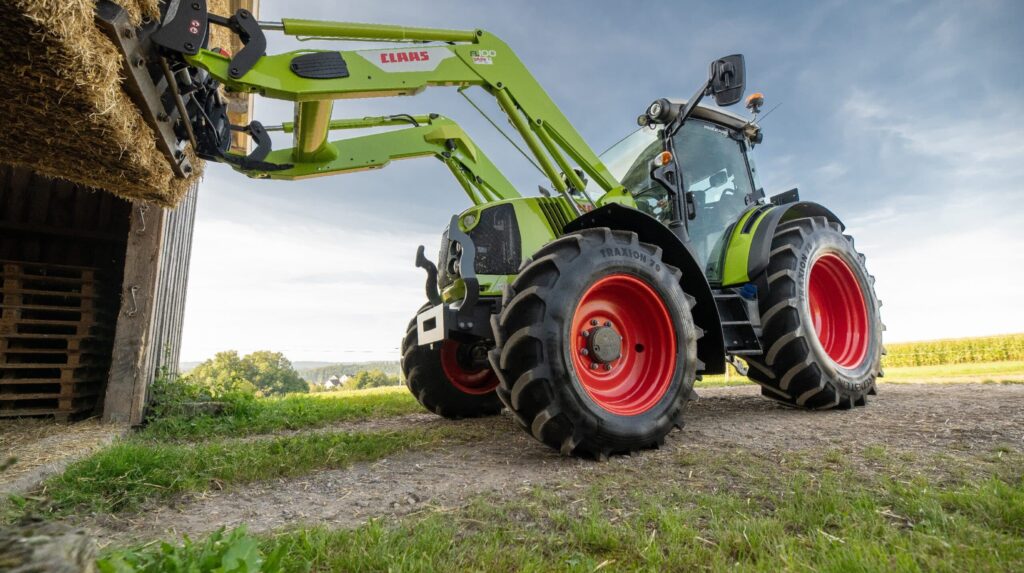 Additional Vredestein Traxion tires for Claas Arion tractors
