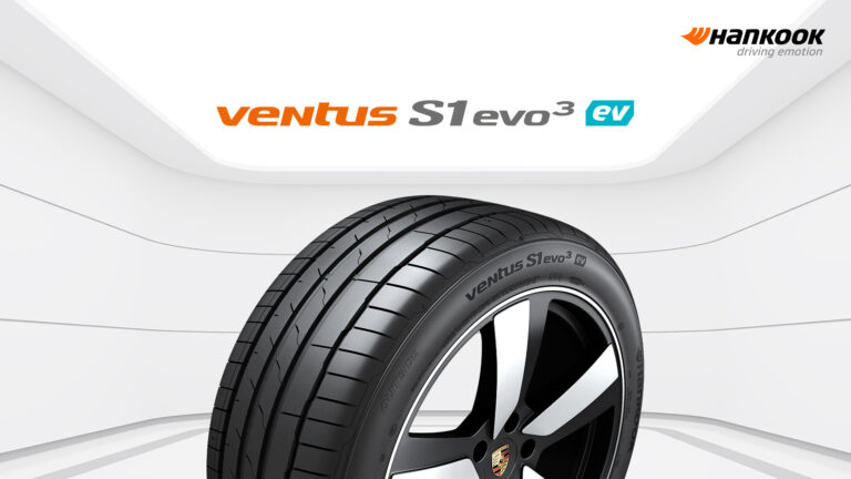 The Ventus S1 evo 3 ev ex works summer tire, shown in profile against a white background.