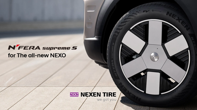 Hyundai selects Nexen Tire for OEM fitment on Nexo hydrogen SUV.