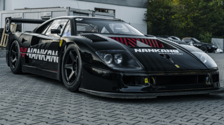 Nankang Tyre named official tire partner for Santa Pod Raceway A black race car with Nankang Tyre branding across the hood