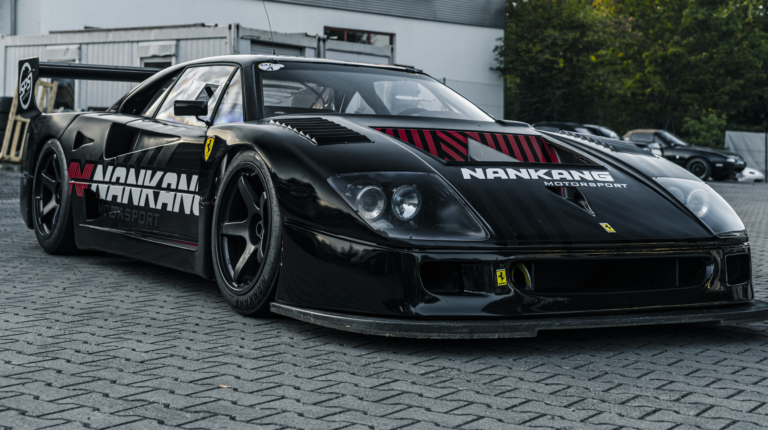 Nankang Tyre named official tire partner for Santa Pod Raceway A black race car with Nankang Tyre branding across the hood