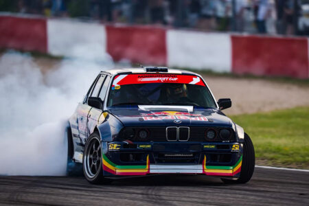 ZC Rubber as official supplier for BMW M4 drift cars.