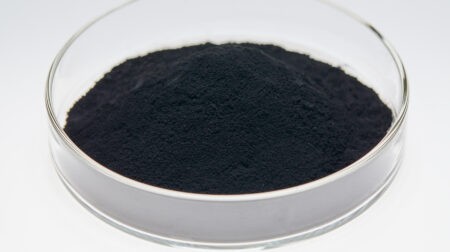 Recovered carbon black from Bridgestone’s test unit.