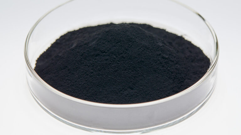 Recovered carbon black from Bridgestone’s test unit.