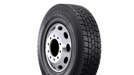 The Bridgestone W920 tire in profile against a white background