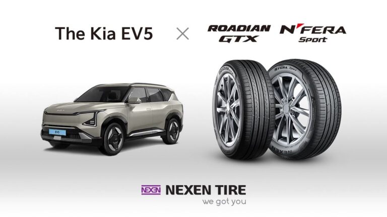 Nexen Tire selected as OE supplier for Kia EV5