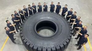 Linglong unveils 4m OTR tire