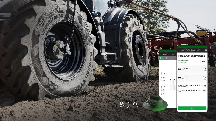 Nokian introduces smart tires for tractors Nokian introduces smart tires for tractors.