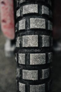 New tread design: The TKC 802, with offset block tread for more traction in deep and soft terrain.