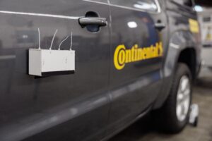 Continental uses vacuum technology to study tire wear particles.