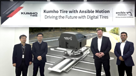 Digital tire development accelerated as Kumho teams with Ansible Motion Digital tire development accelerated as Kumho teams with Ansible Motion.