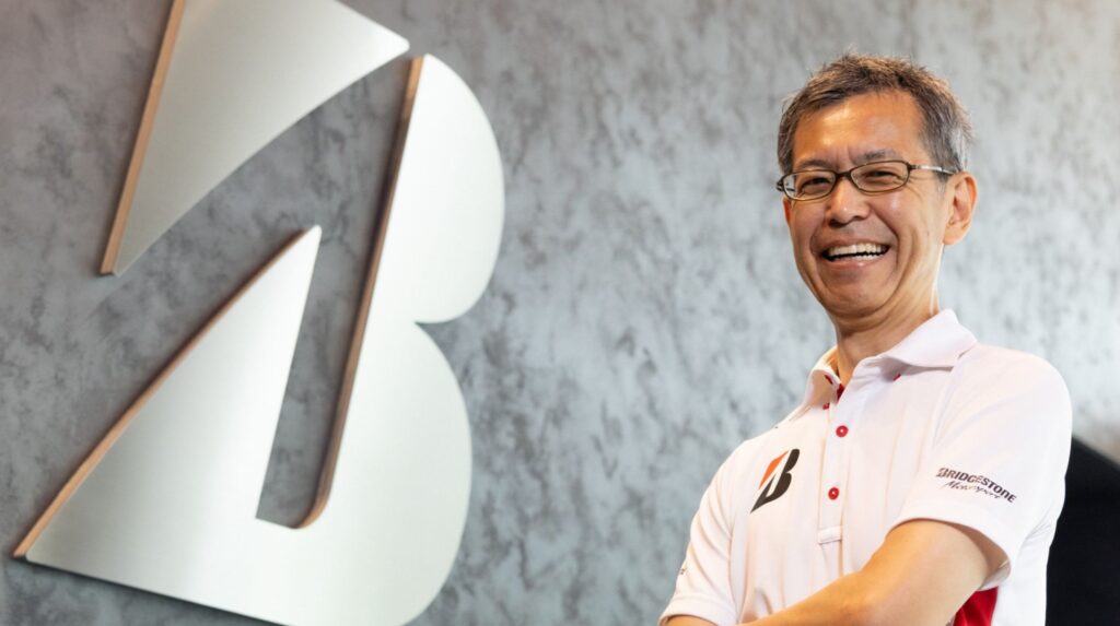 Hiroshi Imai, vice president and senior officer for global motorsports at Bridgestone.