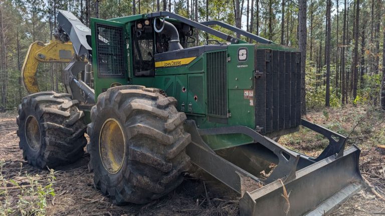 Titan expands forestry offering with ForestEdge line A John Deere 648L-II Skidder with 35.5L-32 Titan ForestEdge tires