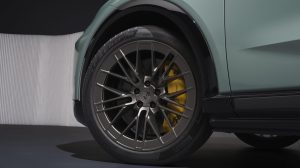 Pirelli develops tires for first all-electric Cayenne.